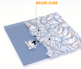 3d view of Ajam Bagan